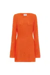 Seven Wonders Juniper Mini Dress Rust In Orange