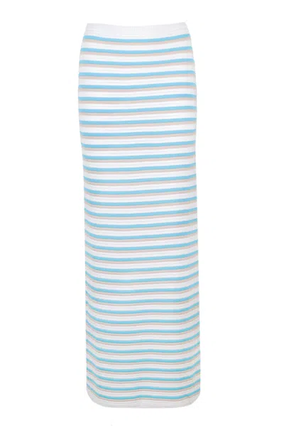 Seven Wonders Mariana Maxi Skirt Blue Sand