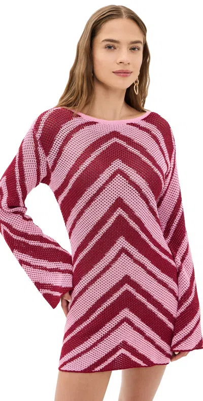 Seven Wonders Mazie Mini Dress Red/pink