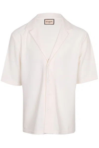 Seven Wonders Men Otis Short Sleeve Shirt Off White In Neutral
