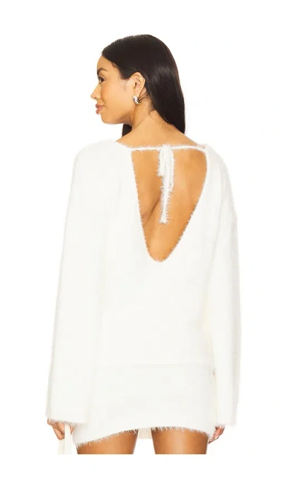 Seven Wonders Mikayla Long Sleeve Top In White