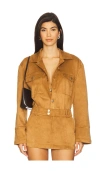 Seven Wonders Monah Jacket In Brown
