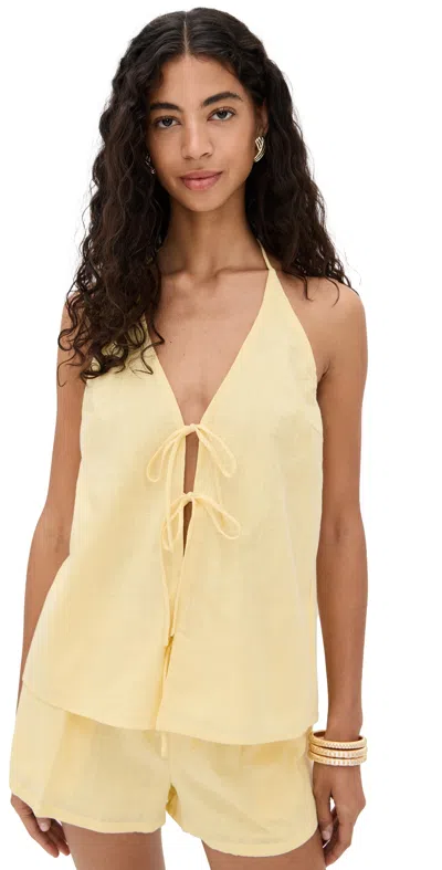 Seven Wonders Octavia Top Lemon In Neutral