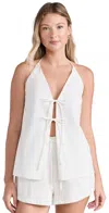 Seven Wonders Octavia Top White In White