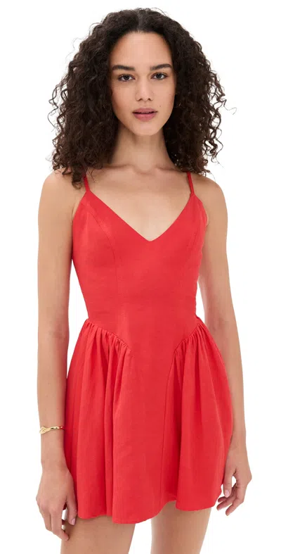 Seven Wonders Poppy Mini Dress Red