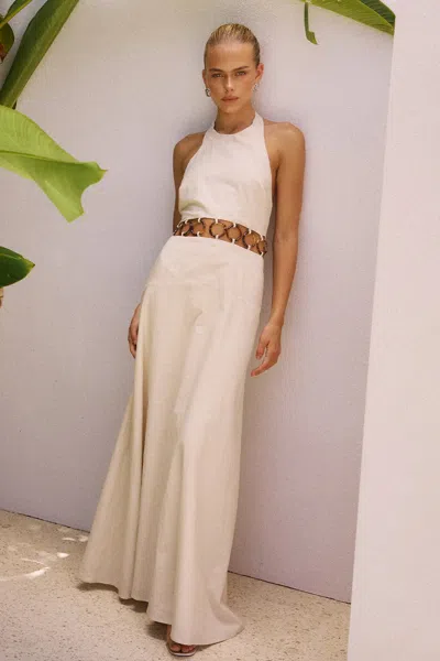 Seven Wonders Rafina Maxi Dress Sand In White