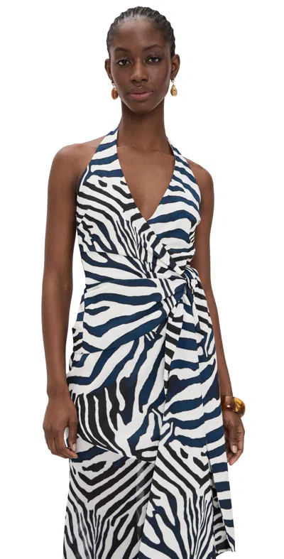 Seven Wonders Sahara Halter Wrap Top Sahara Black