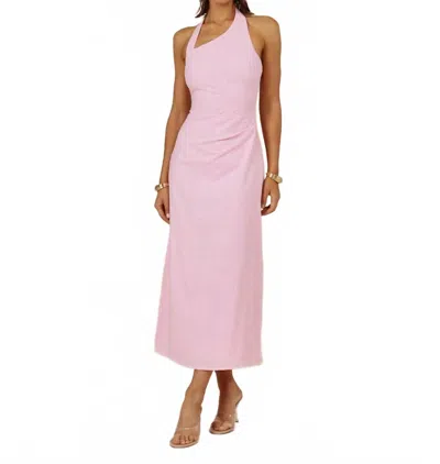 Seven Wonders Saphira Long Midi Dress In Pink