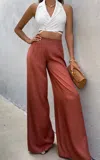 Seven Wonders Seville Pant In Terracotta In Brown