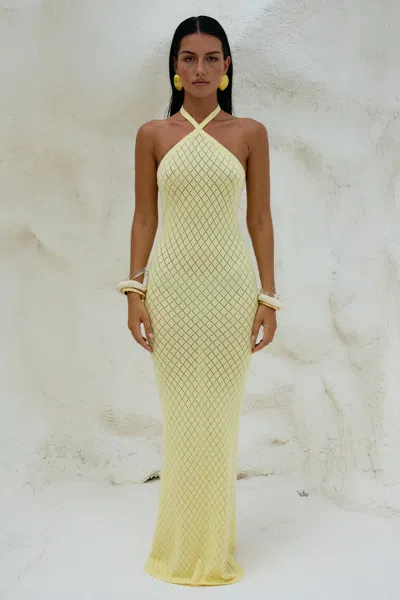 Seven Wonders Simi Maxi Dress Lemon