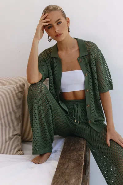 Seven Wonders Smith Top Olive