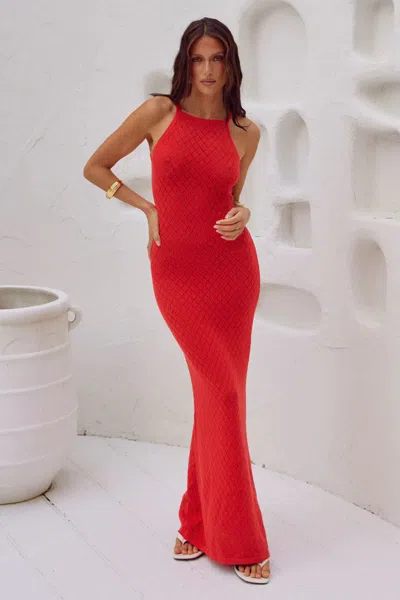 Seven Wonders Stella Knit Maxi Dress Jaffa