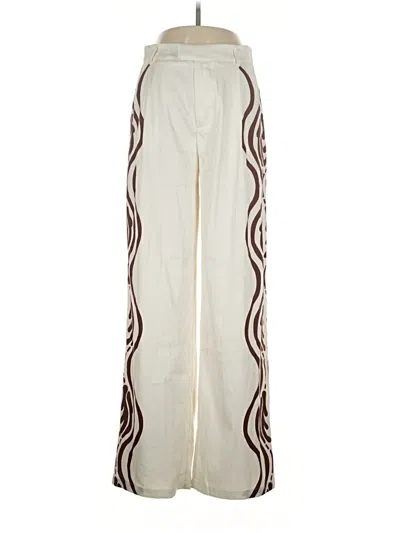 Pre-owned Seven Wonders Track Pants In Ivory