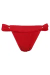 Seven Wonders Tropez Bikini Bottom Red In Red
