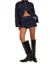 Seven Wonders Veronica Mini Skirt In Navy In Blue