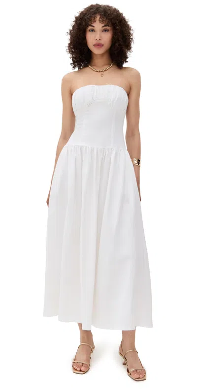 Seven Wonders Zahlia Midi Dress White