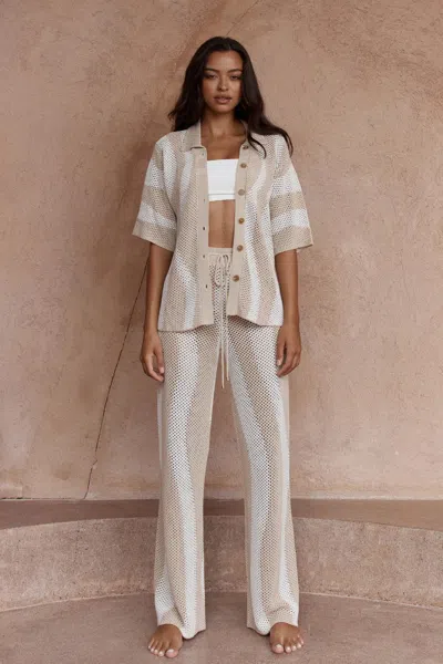 Seven Wonders Zanzibar Pant Sand White