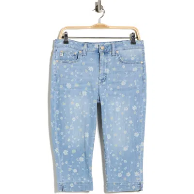 Seven7 Audrey Skimmer Jeans In Blue