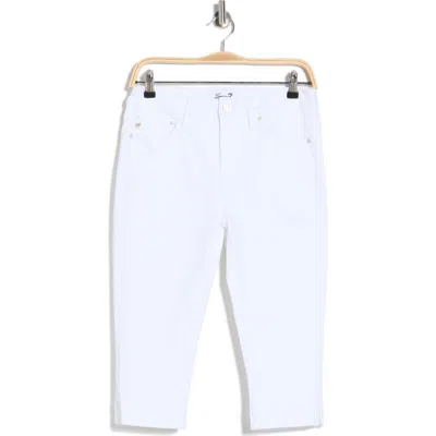 Seven7 Audrey Skimmer Jeans In White