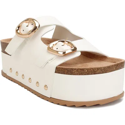 Seven7 Camila Platform Sandal In White