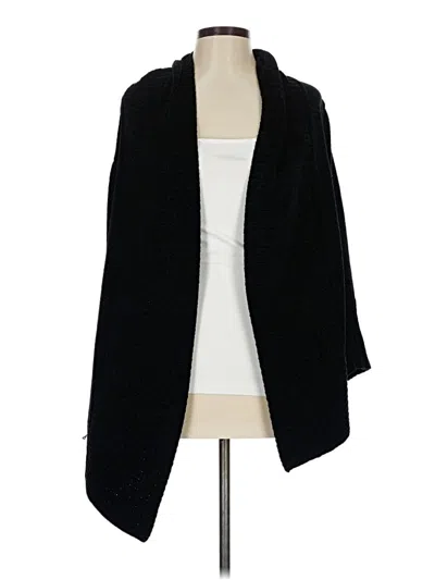Pre-owned Seven7 Cardigan Sweater In Black