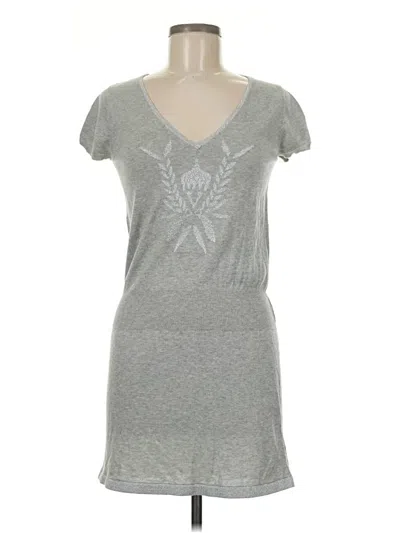 Pre-owned Seven7 Casual Dress In Gray