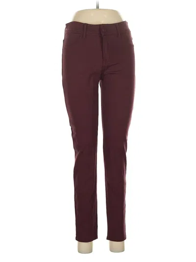 Pre-owned Seven7 Casual Pants In Burgundy