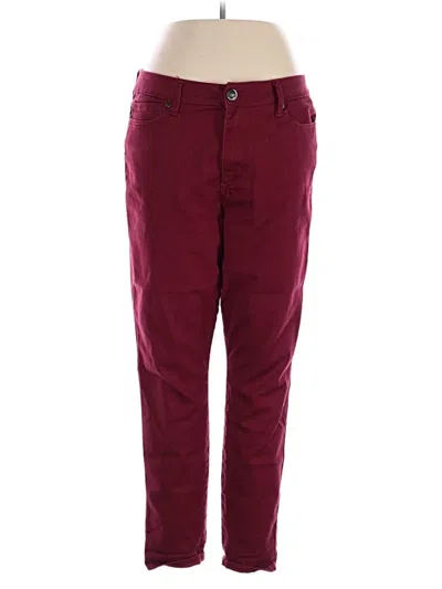 Pre-owned Seven7 Casual Pants In Burgundy