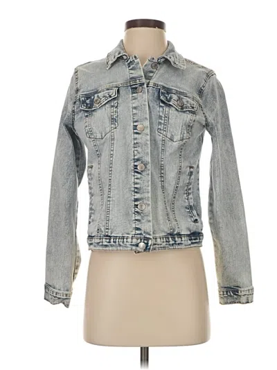 Pre-owned Seven7 Denim Jacket In Blue