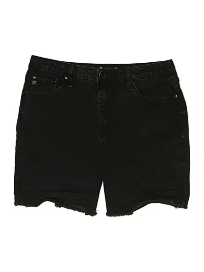Pre-owned Seven7 Denim Shorts In Black