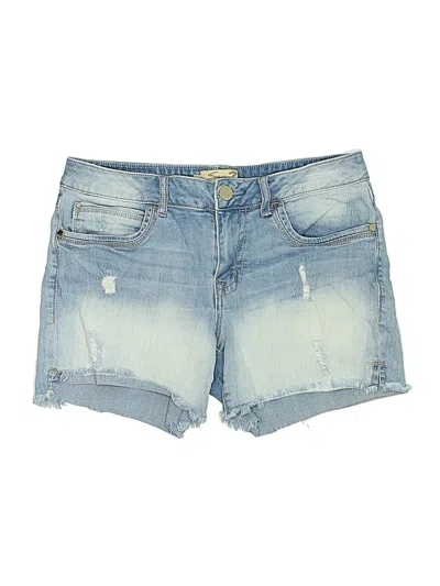 Pre-owned Seven7 Denim Shorts In Blue