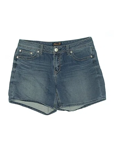 Pre-owned Seven7 Denim Shorts In Blue