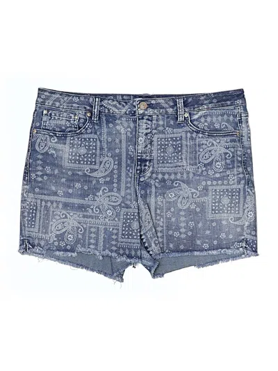 Pre-owned Seven7 Denim Shorts In Blue