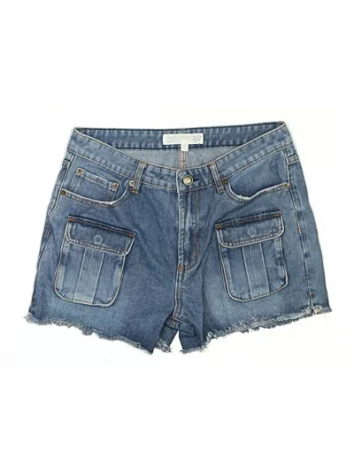 Pre-owned Seven7 Denim Shorts In Blue