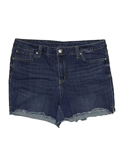 Pre-owned Seven7 Denim Shorts In Blue