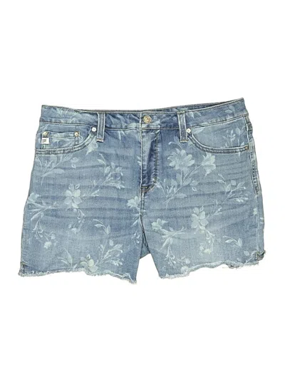 Pre-owned Seven7 Denim Shorts In Blue