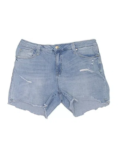 Pre-owned Seven7 Denim Shorts In Blue