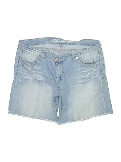 Pre-owned Seven7 Denim Shorts In Blue