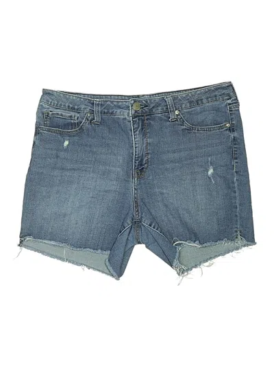 Pre-owned Seven7 Denim Shorts In Blue