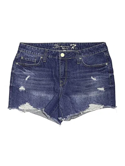 Pre-owned Seven7 Denim Shorts In Blue