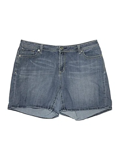 Pre-owned Seven7 Denim Shorts In Blue