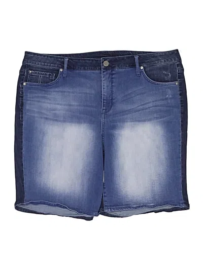 Pre-owned Seven7 Denim Shorts In Blue