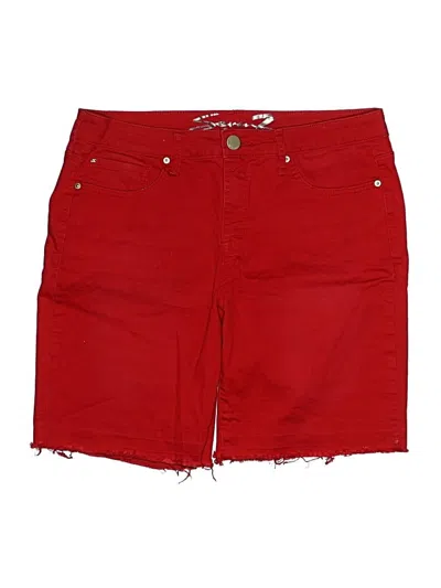 Pre-owned Seven7 Denim Shorts In Red