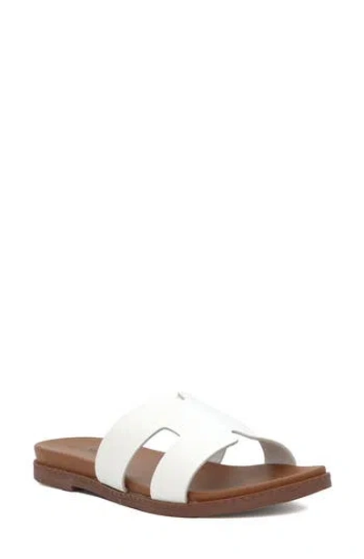 Seven7 Doreen H-band Sandal In White