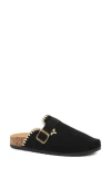 Seven7 Embroidered Trim Clog In Black