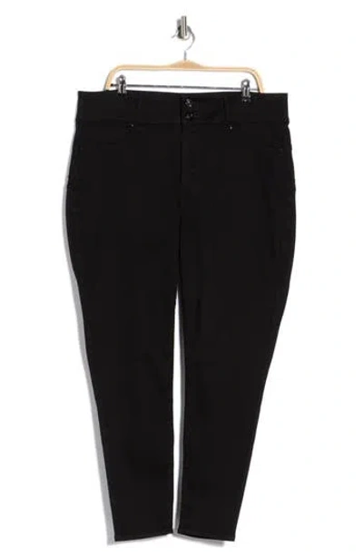 Seven7 High Rise Skinny Jeans In Black