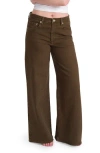 Seven7 Women's Relaxed Fit Baggy Jeans In Desert Palm