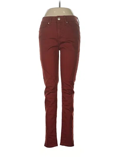 Pre-owned Seven7 Jeans In Burgundy