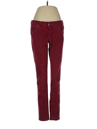 Pre-owned Seven7 Jeans In Burgundy