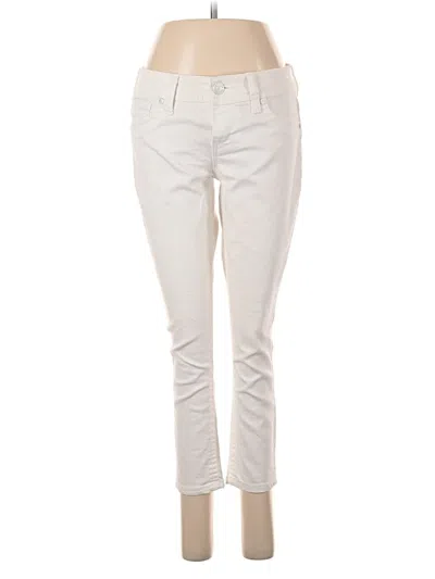 Pre-owned Seven7 Jeans In Ivory